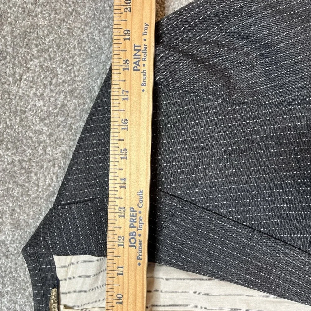 Banana Republic Mens 42 R Tailored Fit Pinstripe Cotton Sport Coat Blazer Jacket
